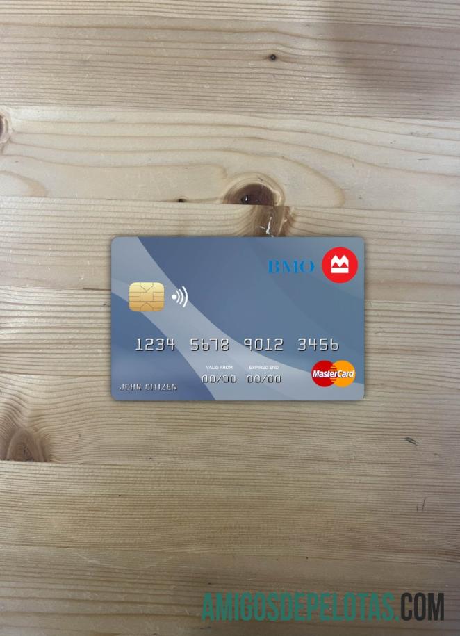 Canadá Montreal Bank Mastercard Photolook Front amostra